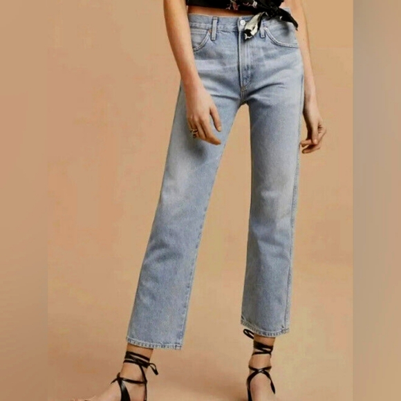 Citizens of humanity X Aritzia Liv straight crop jeans - Picture 1 of 15